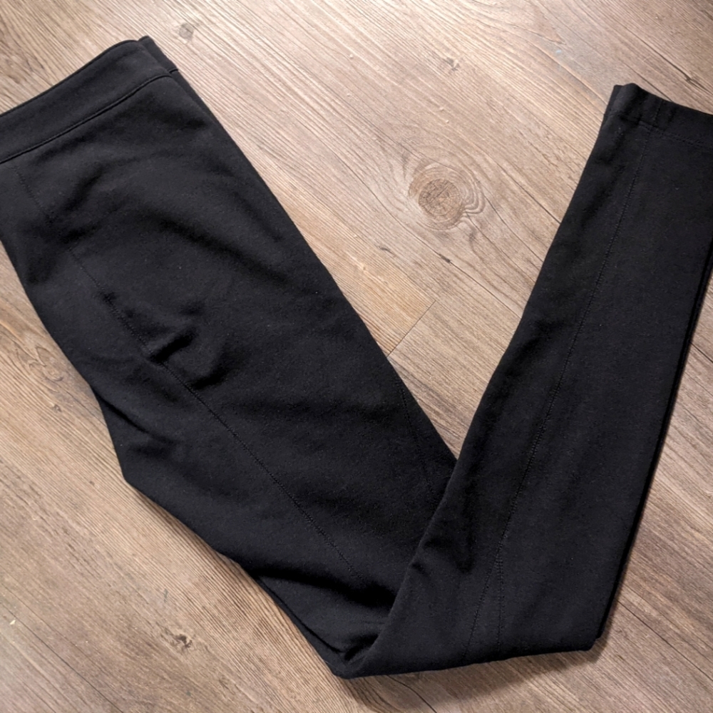 Vince Black Ponte Knit Riding Pants/Leggings - Size 2